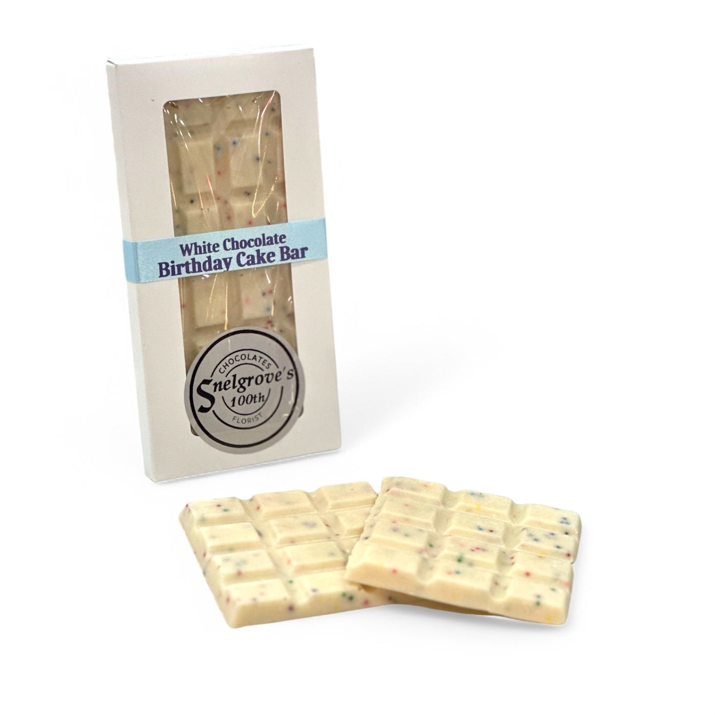 White Chocolate Birthday Cake Bar