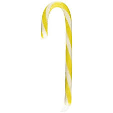 Lemon Drop Candy Canes