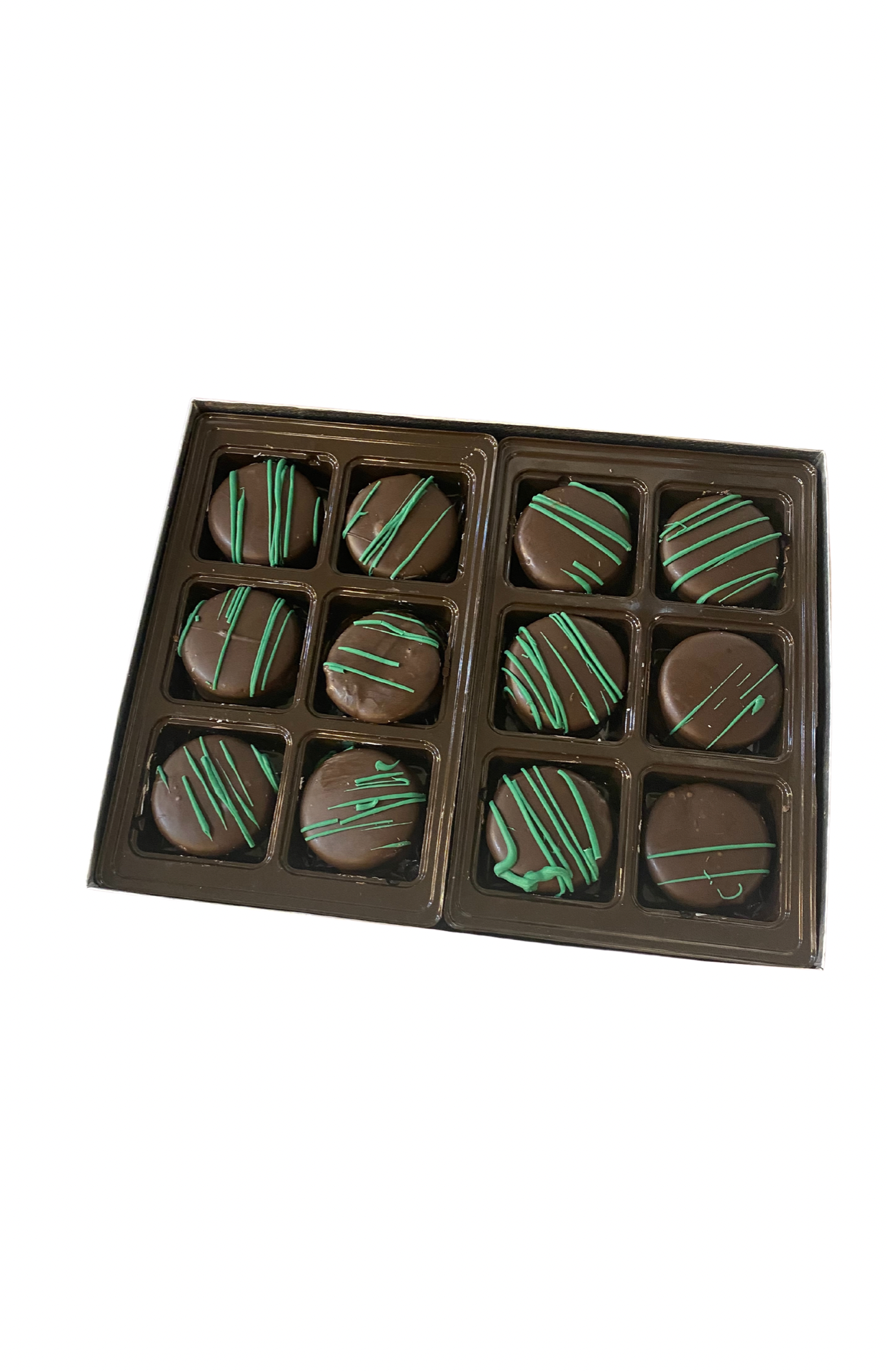 Dark Chocolate Mint Oreos