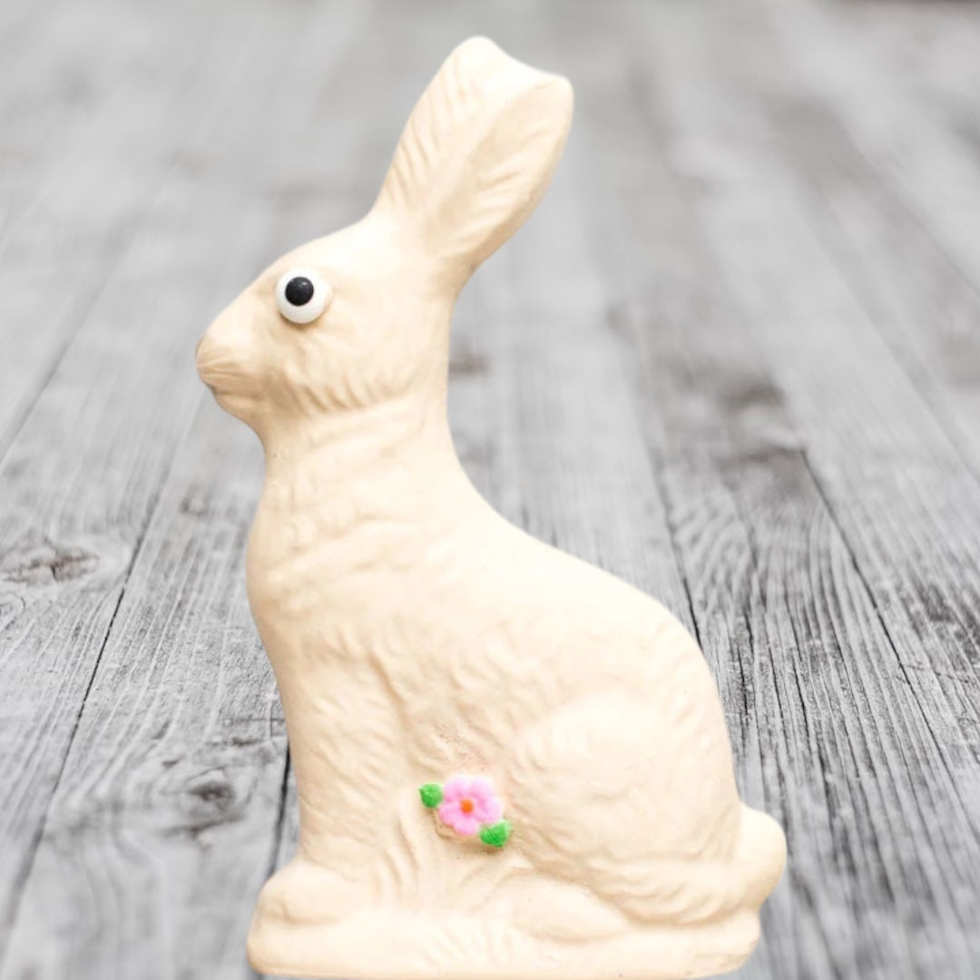 Large White Chocolate Bunny