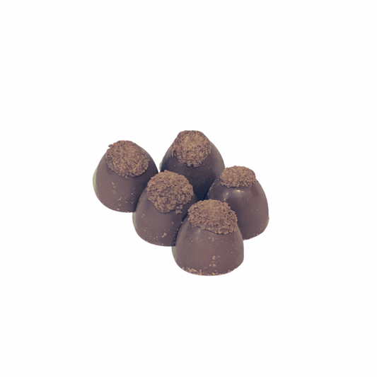 Dark Chocolate Maple Truffles