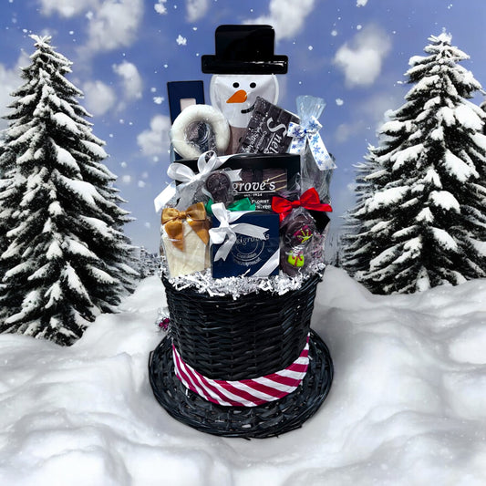 Enchanted Winter Chocolate Gift Basket