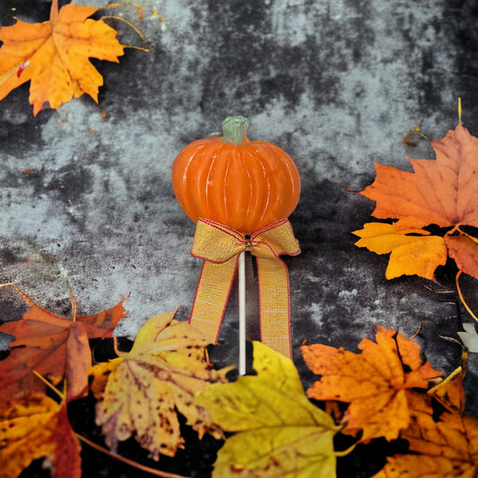 Chocolate Pumpkin Pops