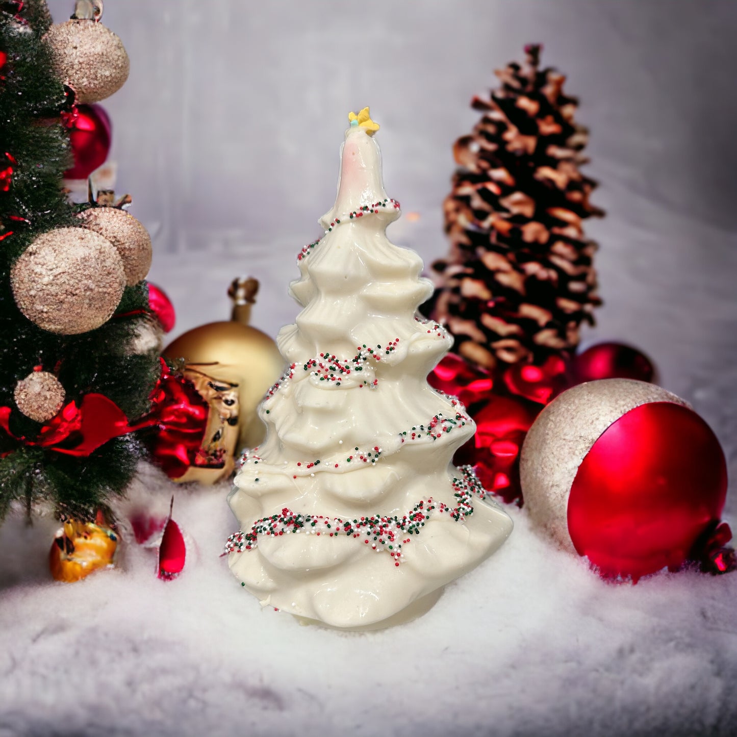 White Chocolate Christmas Tree