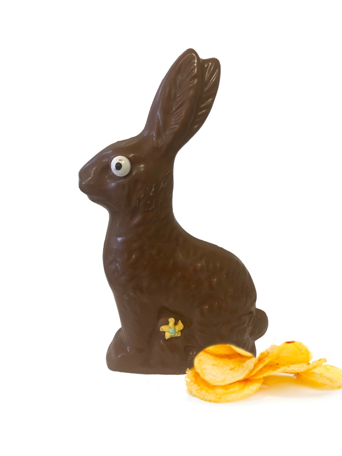 Potato Chip Bunny in Milk Chocolate