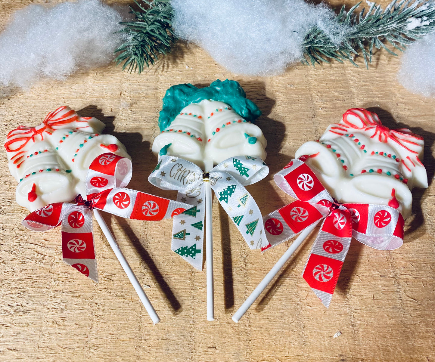 Decorated Bell Pops