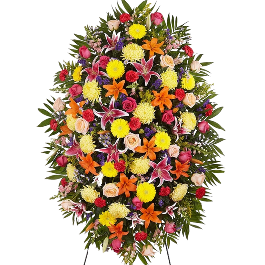 Vibrant Sympathy Standing Spray