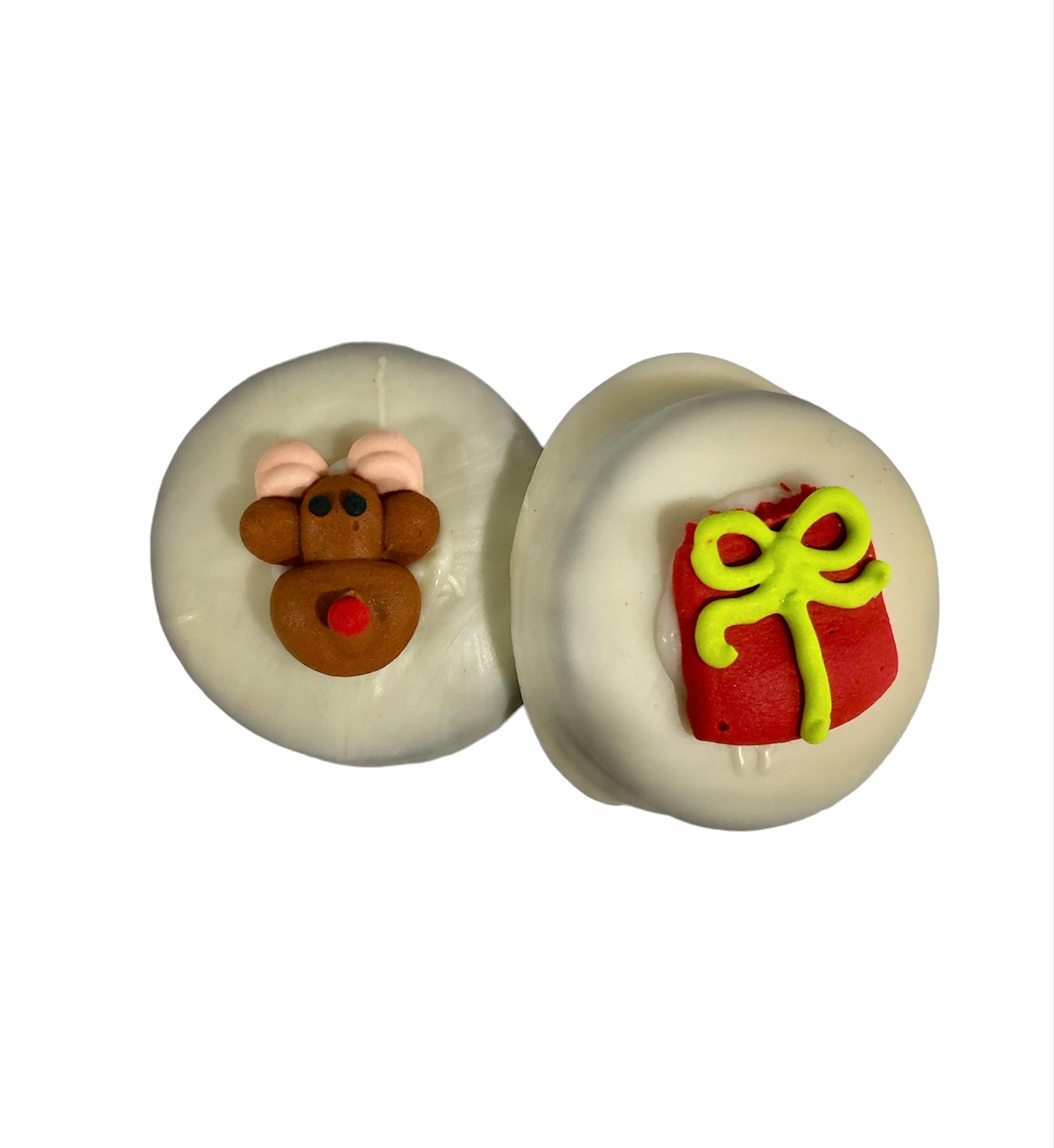 White Chocolate Holiday Oreos